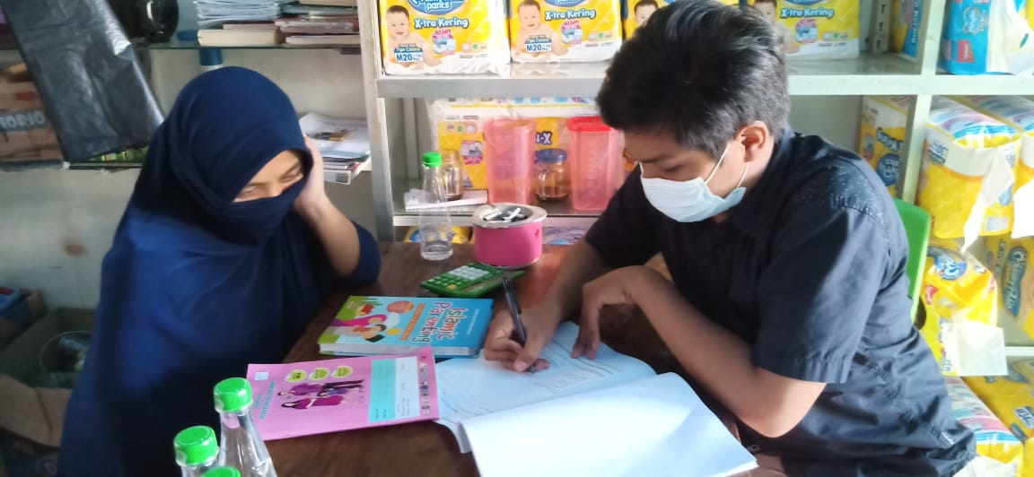 Kunjungan pertama ibu Meta 